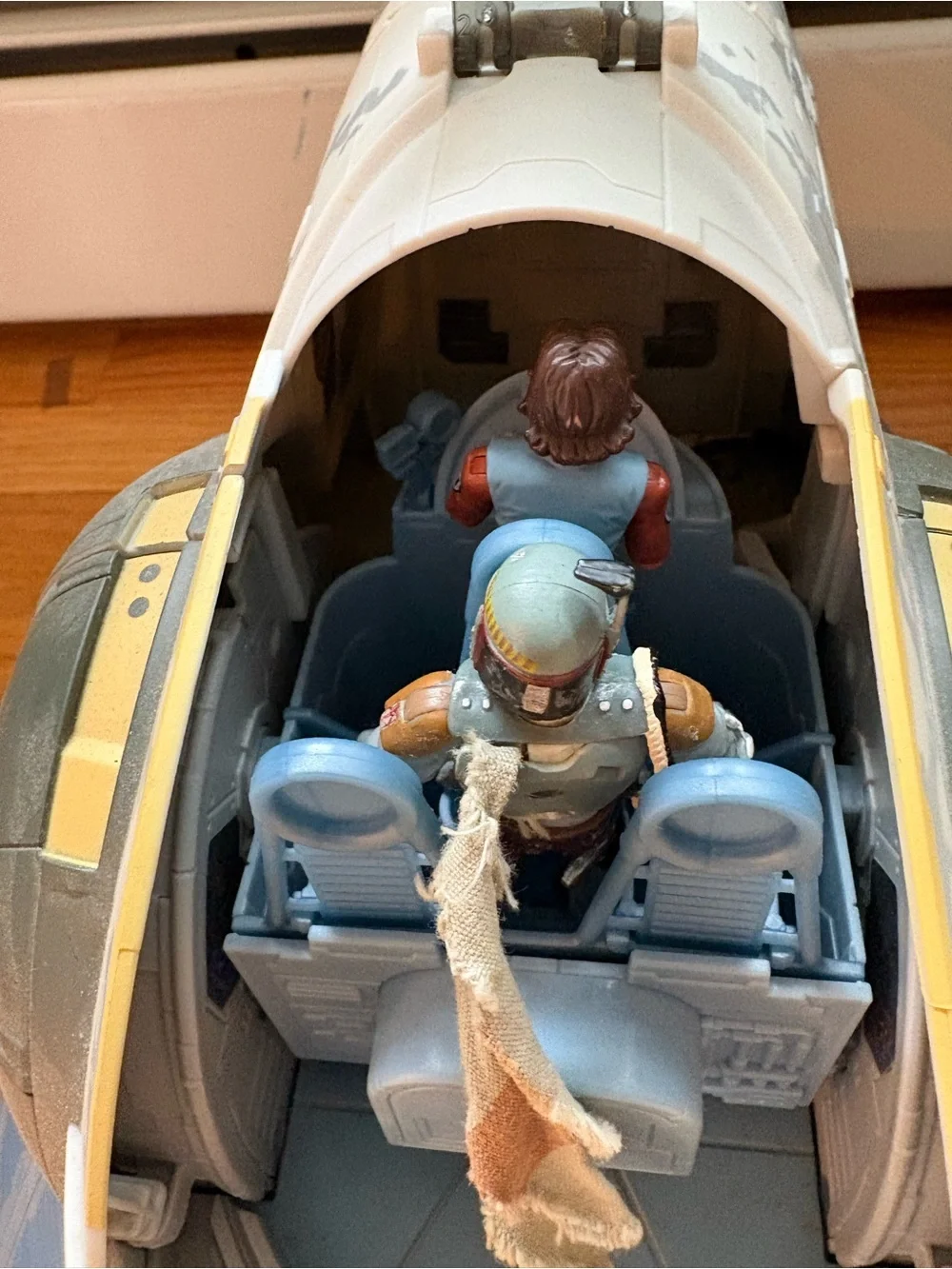 Hasbro Star Wars Razor Crest Playset - Blue, Gray, White